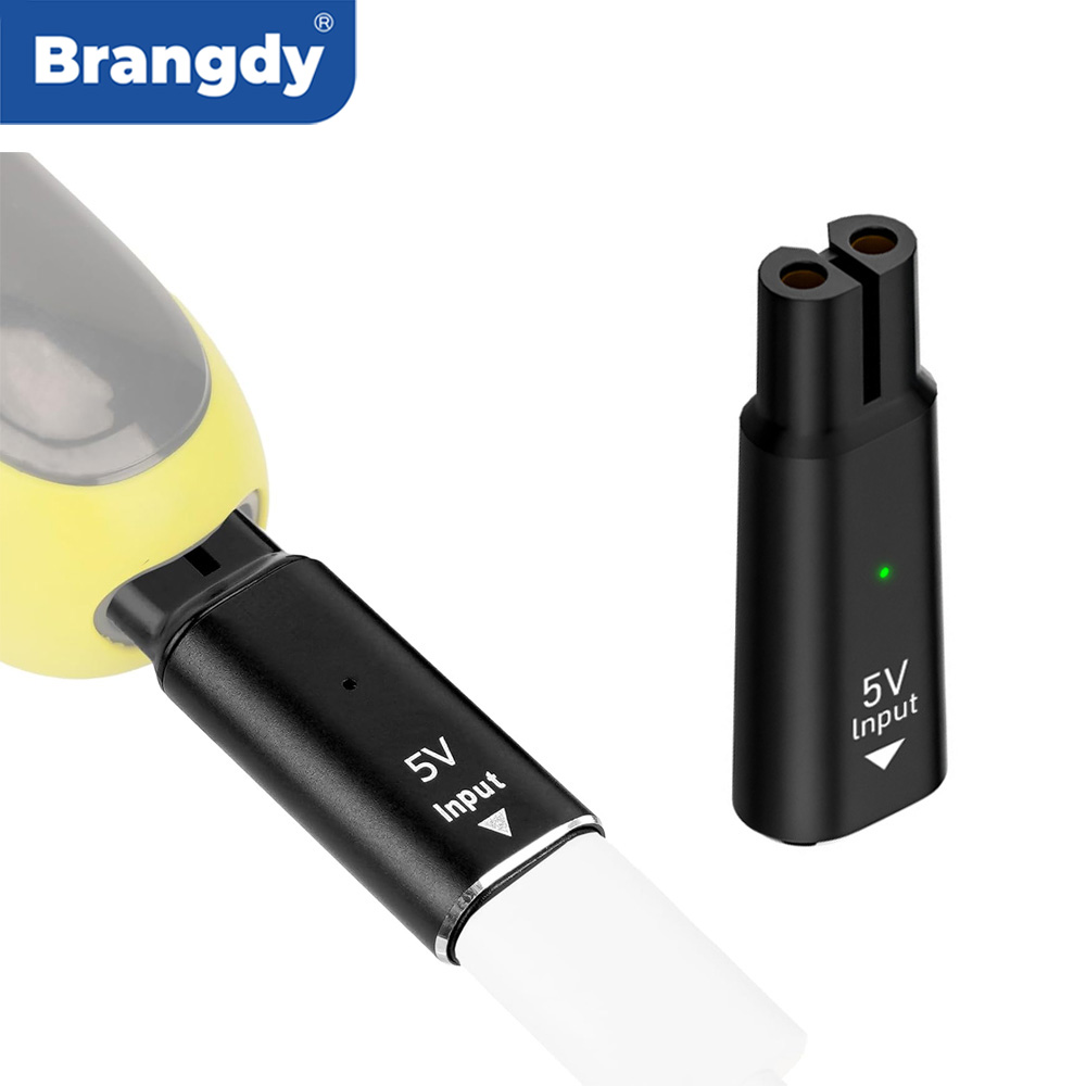 Beard Trimmer - Brangdy 5V Type-C เครื่องโกนหนวด Adapter Charger