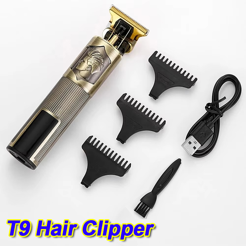 Body Trimmer - เครื่องตัดผมวินเทจ T9 รุ่นฮิตขายดีปี 2026 สำหรับโกนหนวด ตัดแต่งขนตามร่างกาย
