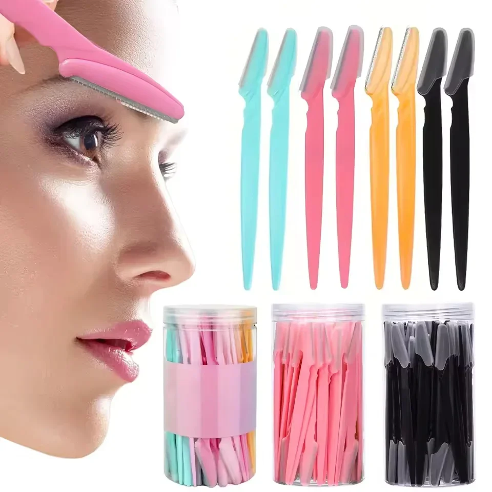 5/40 ชิ้น มีดกันคิ้วแบบพกพา ใบ - Hair Clipper บทวิจารณ์และราคา