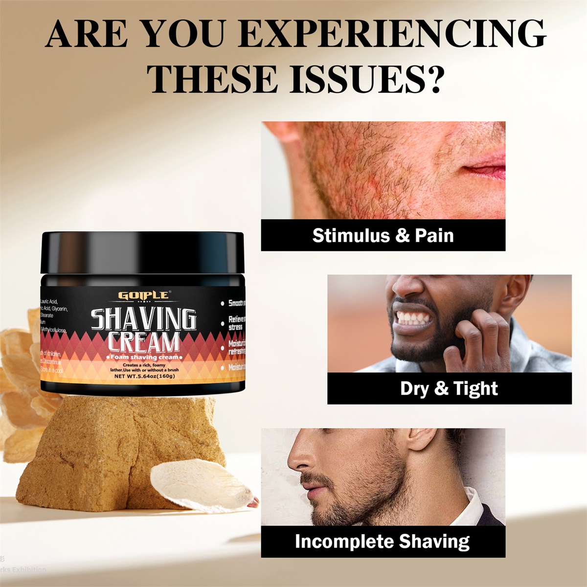 ชุดครีมโกนหนวดสำหรับผู้ชาย ชุด - Shaving Cream บทวิจารณ์และราคา