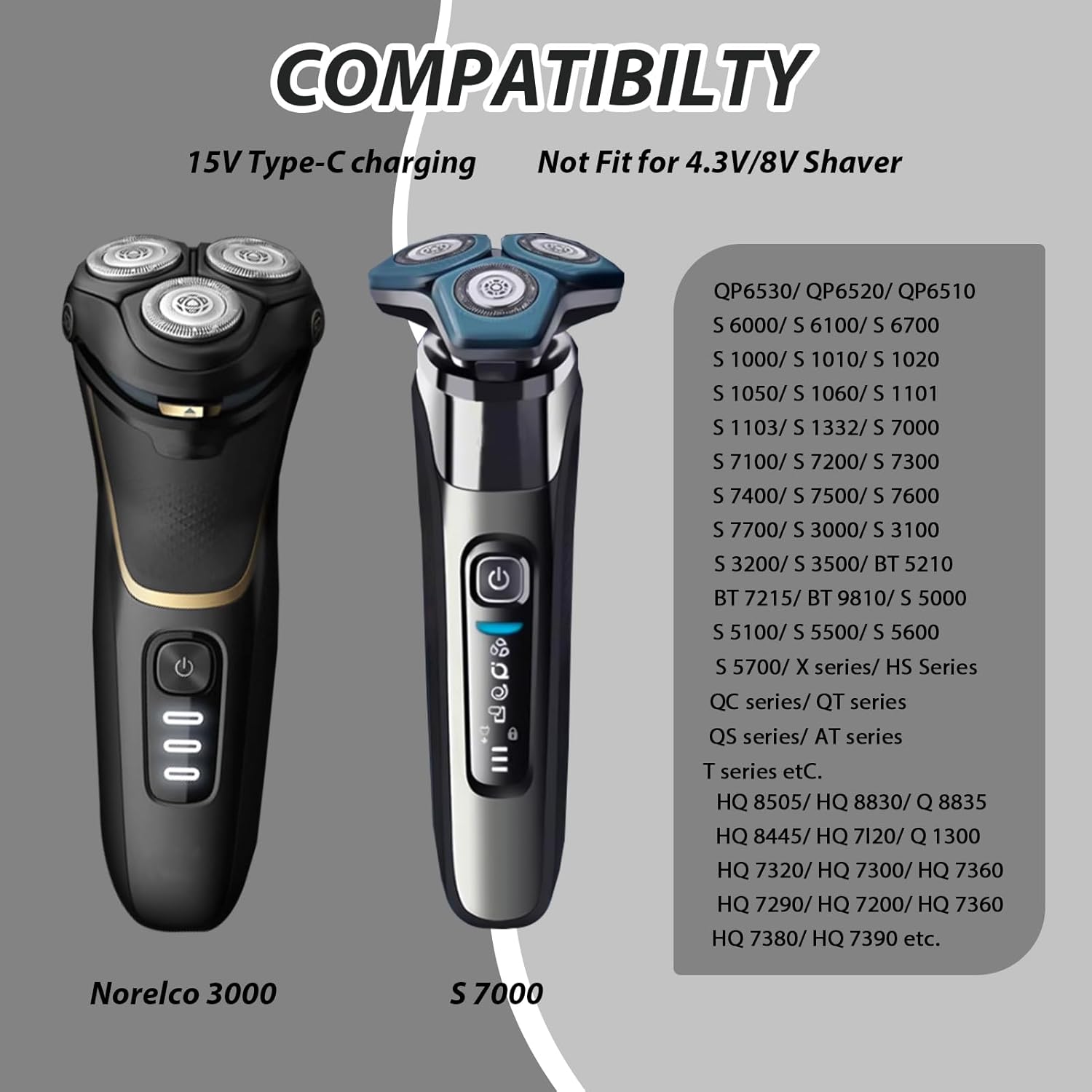 Brangdy 15V HQ8505 Type-C เครื - Body Trimmer บทวิจารณ์และราคา
