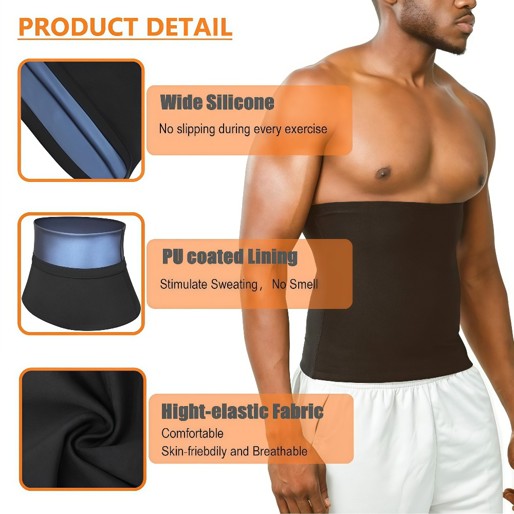 เข็มขัดรัดเอวซาวน่าสำหรับผู้ชา - Body Trimmer บทวิจารณ์และราคา