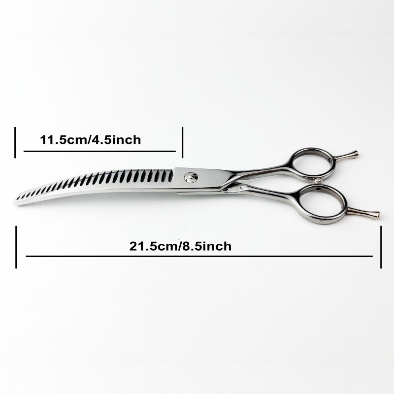 กรรไกรตัดแต่งขนสุนัขแบบโค้ง Wi - Grooming Scissors บทวิจารณ์และราคา